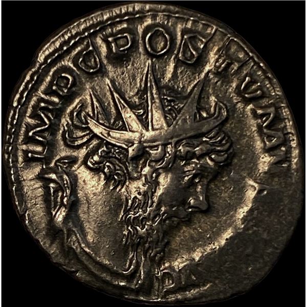 Roman Postumus 260-269 AD BI Dbl Denarius CHOICE AU