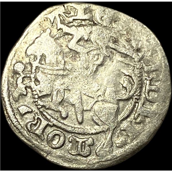 1500's-1600's Lithuania Silver Grosz CLOSELY UNCIRCULATED
