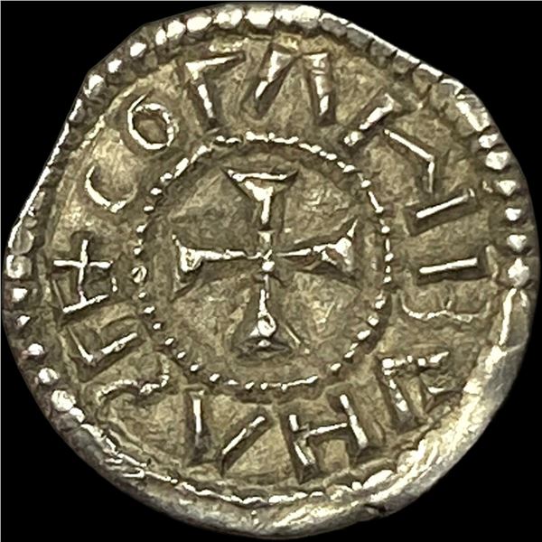 1095-1114 Hungary Coloman SIlver Denar UNCIRCULATED