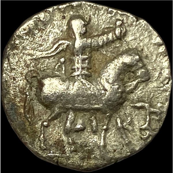 Indo-Sycthian 58-12 BC SIlver Drachm NEARLY UNCIRCULATED