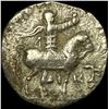 Indo-Sycthian 58-12 BC SIlver Drachm NEARLY UNCIRCULATED