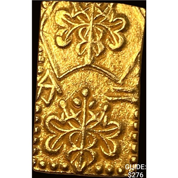1868-1869 Japan Gold 2 Bu .048 AGW CLOSELY UNCIRCULATED