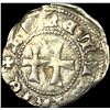 1386-1395 Hungary Mary SIlver Denar CLOSELY UNCIRCULATED
