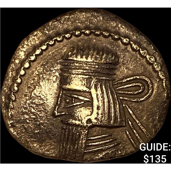 Parthian Empire 247-224 AD Silver Drachm NEARLY UNCIRCULATED