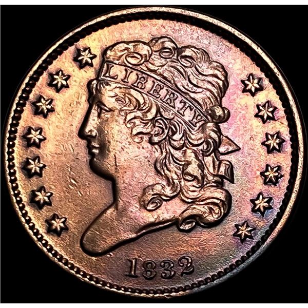 1832 Classic Head Half Cent HIGH GRADE