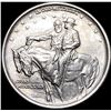 Image 1 : 1925 Silver Stone Mountain Half Dollar CHOICE BU