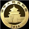 Image 2 : 2014 1/10 oz Gold 50 Yuan Panda GEM PROOF