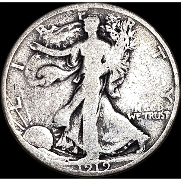 1919 Walking Liberty Half Dollar NICELY CIRCULATED
