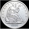 Image 1 : 1864-S Seated Liberty Half Dollar CLOSELY UNCIRCULATED