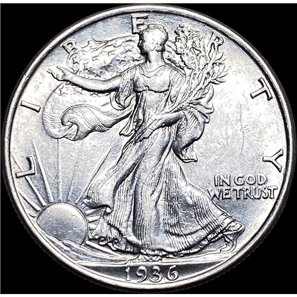 1936 Walking Liberty Half Dollar CHOICE AU