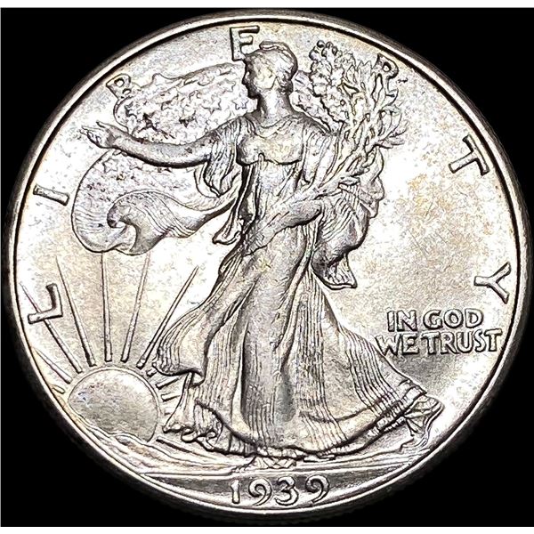 1939-D Silver Half Dollar UNCIRCULATED