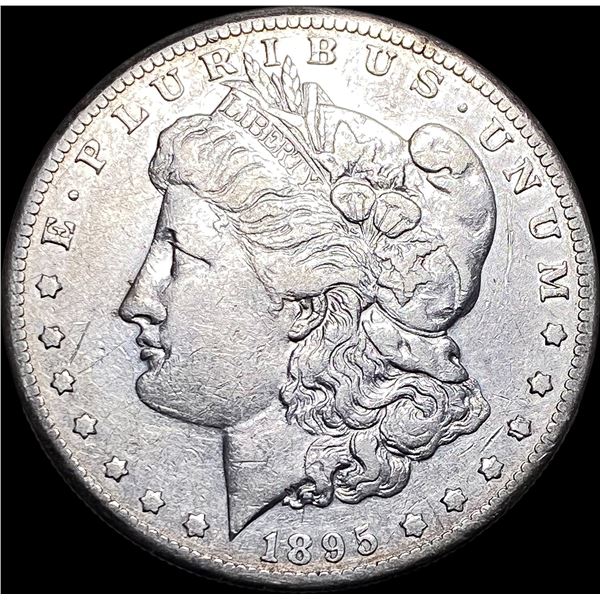 1895 Morgan Silver Dollar NEARLY UNCIRCULATED