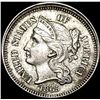 Image 1 : 1865 Nickel Three-Cent Piece CLOSELY UNCIRCULATED