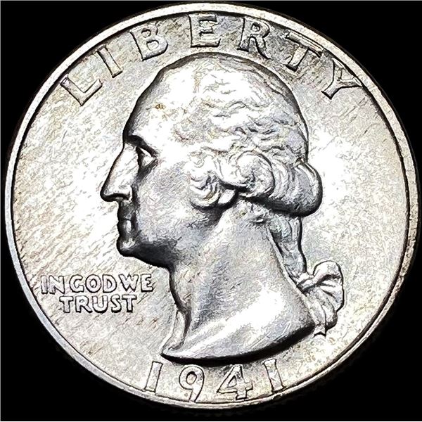 1941 Silver Washington Quarter CHOICE BU