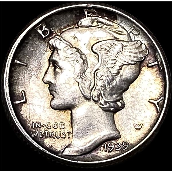 1939 Mercury Dime CHOICE BU