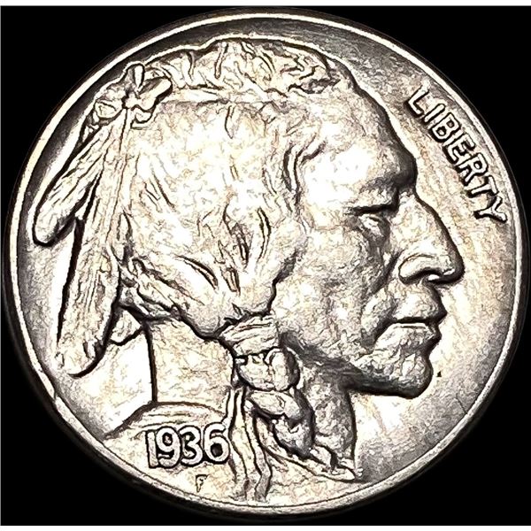 1936-S Nickel Five Cents Buffalo UNCIRCULATED