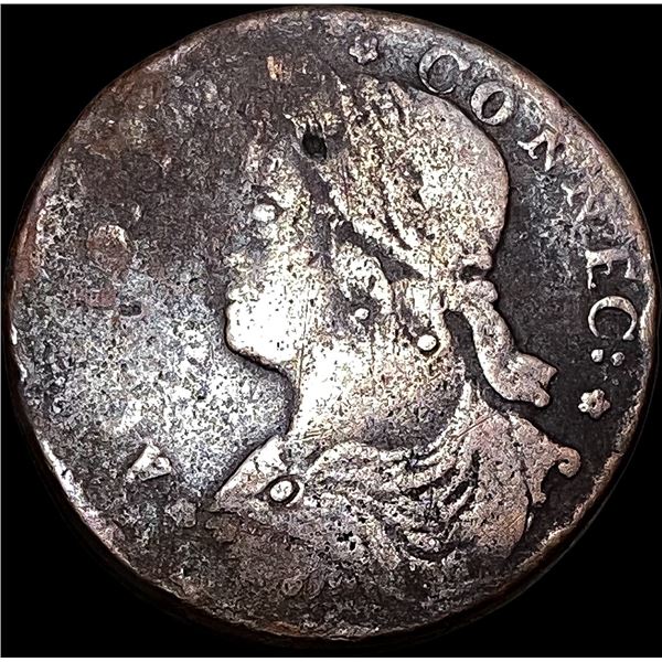 1787 Connecticut Copper Coin NICELY CIRCULATED