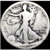 Image 1 : 1916 Walking Liberty Half Dollar NICELY CIRCULATED