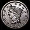 Image 1 : 1853 Braided Hair Large Cent CLOSELY UNCIRCULATED