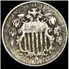 Image 1 : 1867 Shield Nickel NICELY CIRCULATED