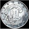 Image 2 : 1862 Silver Three-Cent Piece UNCIRCULATED