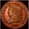 Image 1 : 1829 Copper Half Cent CLOSELY UNCIRCULATED