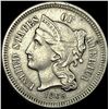 Image 1 : 1865 Nickel Three-Cent Piece CLOSELY UNCIRCULATED