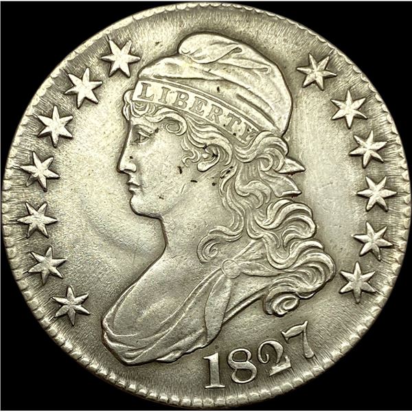 1827 Capped Bust Half Dollar CLOSELY UNCIRCULATED