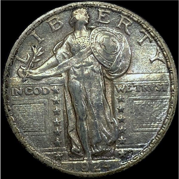 1924 Standing Liberty Silver Quarter CHOICE AU