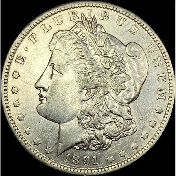 1891-O Silver Morgan Dollar CLOSELY UNCIRCULATED