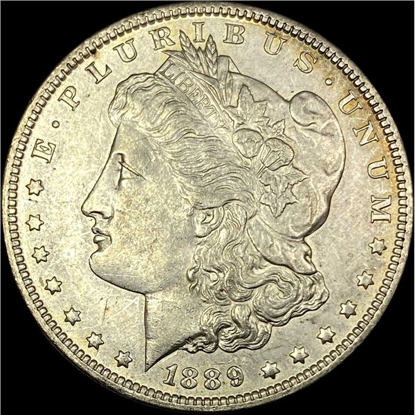 1889-S Silver Morgan Dollar CLOSELY UNCIRCULATED