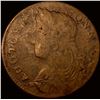 Image 1 : 1777 British Halfpenny Copper NICELY CIRCULATED