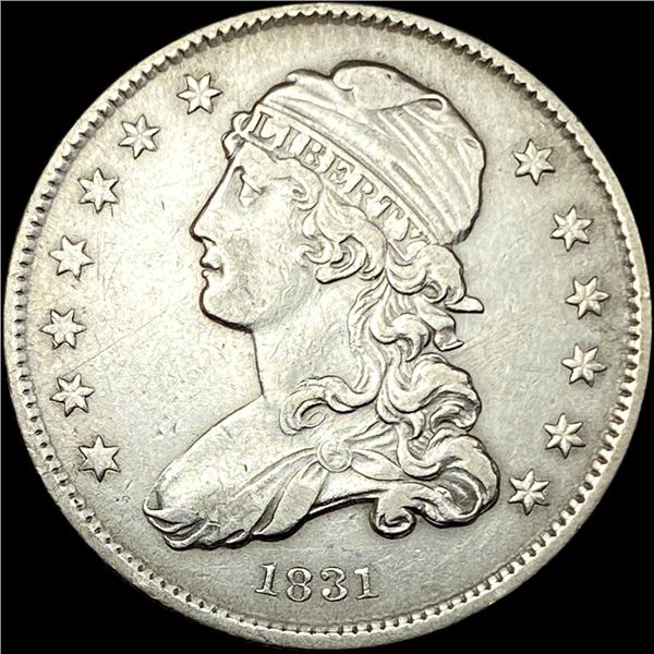 1831 Capped Bust Silver Quarter CLOSELY UNCIRCULATED