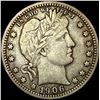 Image 1 : 1906-O Barber Silver Quarter LIGHTLY CIRCULATED
