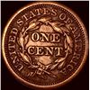 Image 2 : 1844 Braided Hair Large Cent CLOSELY UNCIRCULATED