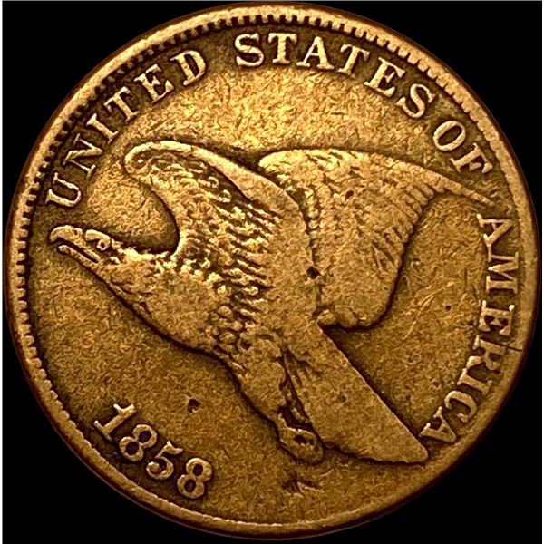 1858 Flying Eagle Cent LIGHTLY CIRCULATED