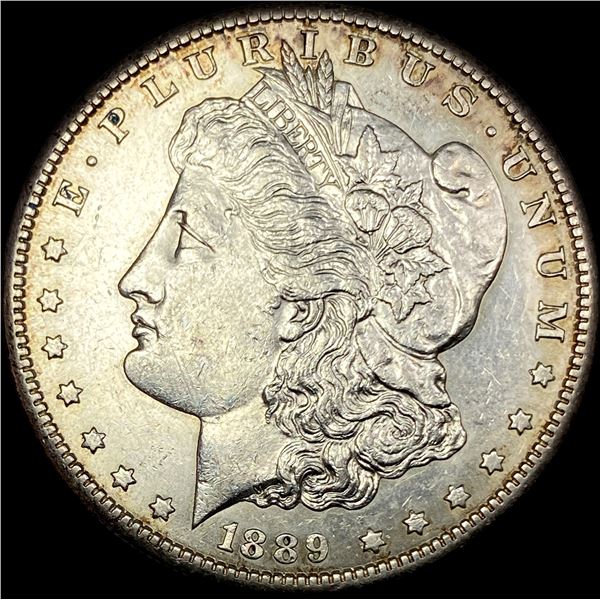 1889-S Silver Morgan Dollar CLOSELY UNCIRCULATED