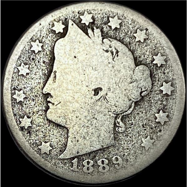 1889 Liberty Head Nickel NICELY CIRCULATED