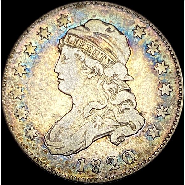 1820 Capped Bust Quarter LIGHTLY CIRCULATED