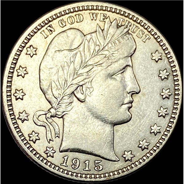 1915-D Silver Barber Quarter CLOSELY UNCIRCULATED