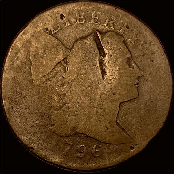 1796 Draped Bust Large Cent NICELY CIRCULATED