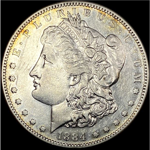 1884-S Silver Morgan Dollar CLOSELY UNCIRCULATED