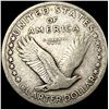 Image 2 : 1917-D Type 1 Standing Liberty Quarter LIGHTLY CIRCULATED