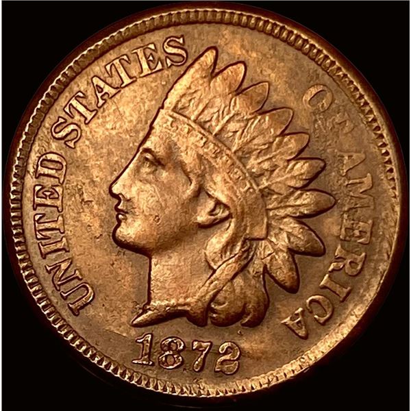 1872 Indian Head Cent LIGHTLY CIRCULATED