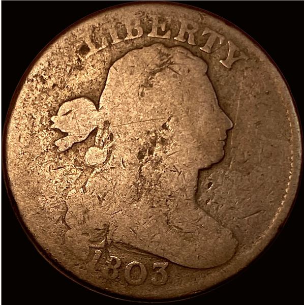 1803 Draped Bust Large Cent NICELY CIRCULATED