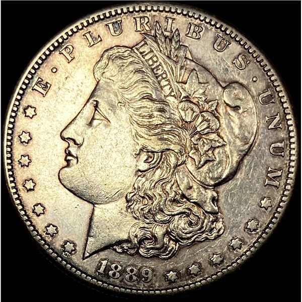 1889-S Silver Morgan Dollar CLOSELY UNCIRCULATED