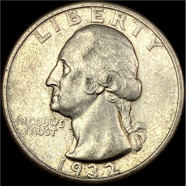 1932-S Silver Washington Quarter NEARLY UNCIRCULATED