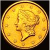 Image 1 : 1850 Gold $1 Type 1 CLOSELY UNCIRCULATED