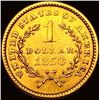 Image 2 : 1850 Gold $1 Type 1 CLOSELY UNCIRCULATED