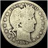 Image 1 : 1909-O Barber Silver Quarter NICELY CIRCULATED